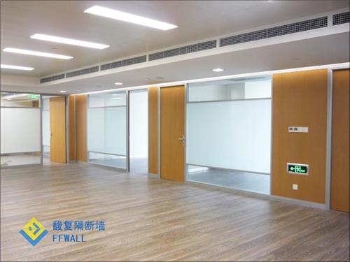 武汉办公室隔断 双层玻璃隔断 