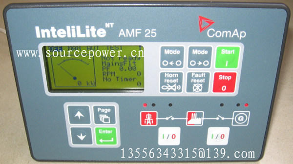 IL-NT AMF 25|InteliLite-NT-AMF-25|IL-NT-AMF-25| InteliLite-NT AMF 25|ComAp Auto Mains Failure (AMF) Gen-set Controller