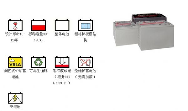 青岛雅信诚专业代理美国GNB蓄电池S12V300，现货供应