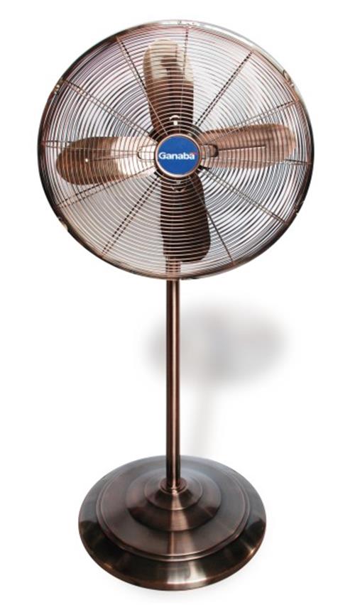 电镀仿古落地扇