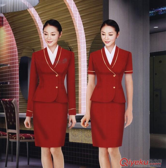 深圳中餐厅工作服订做|深圳订做中餐厅服务员服装