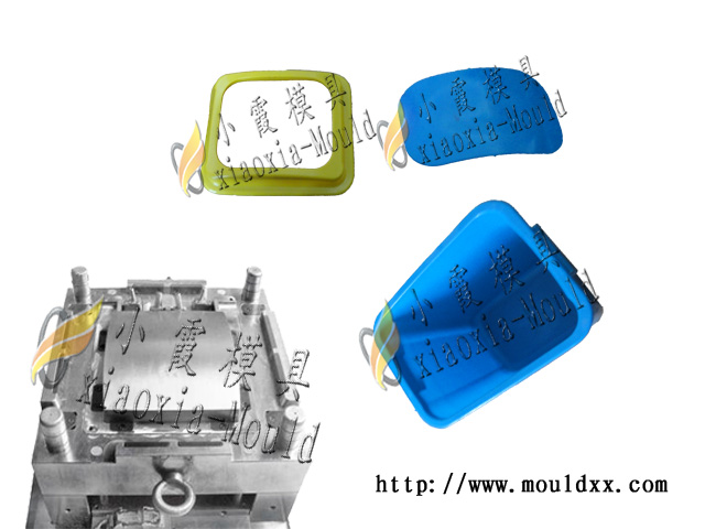 垃圾桶塑胶模具， 120L塑料环卫桶模具， 工业垃圾桶塑胶模具 