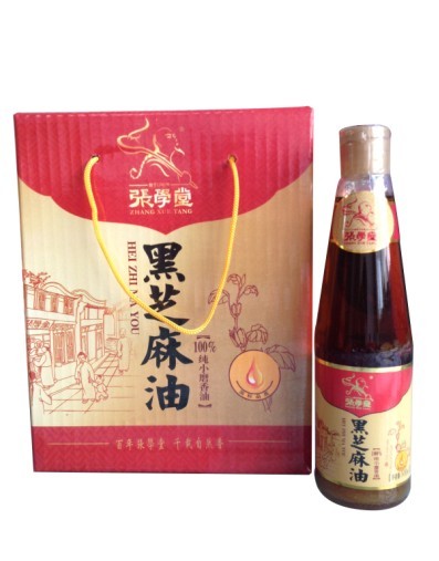 黑芝麻油 500mL 瓶装