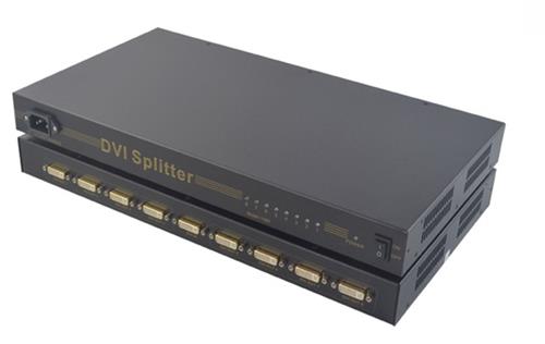 供应朗讯DVI分配器1分8 DVI数字分屏器1进8出