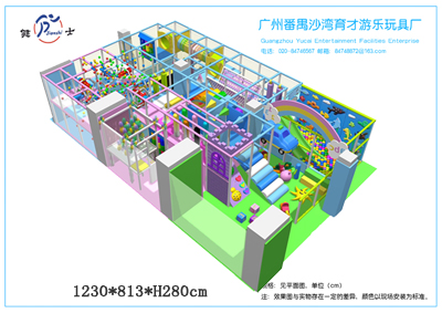 供应育才YCTC003 儿童淘气堡/室内游乐场