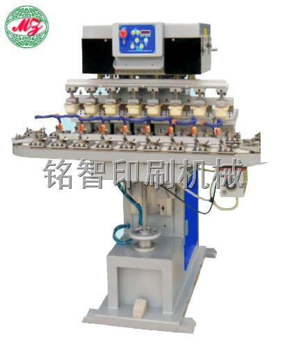 半自动移印机-八色运输带移印机