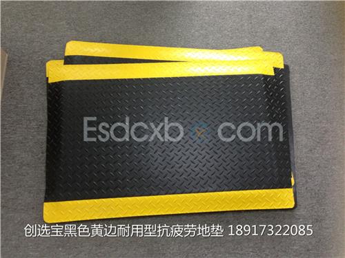 工业橡胶抗疲劳地垫 耐高低温15mm2层结构抗疲劳地垫