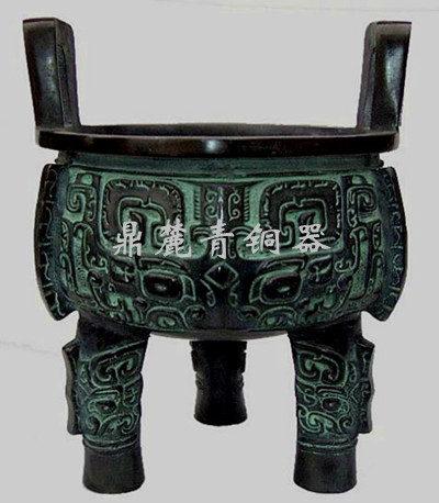中國青銅器寶鼎世紀龍鼎仿古工藝品家居商務擺件