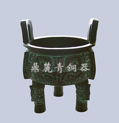 中國(guó)青銅器寶鼎世紀(jì)龍鼎仿古工藝品家居商務(wù)擺件