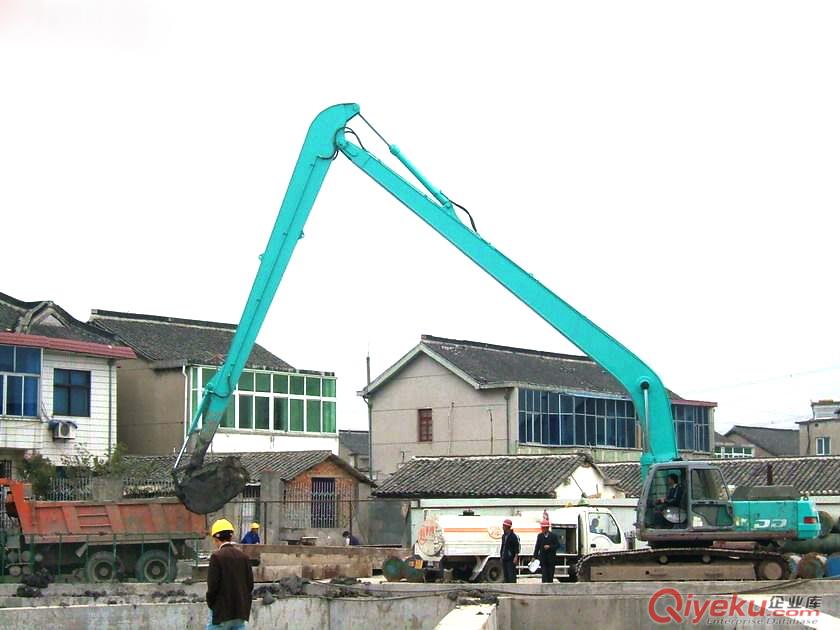 上海 嘉定 松江 加長臂挖掘機出租