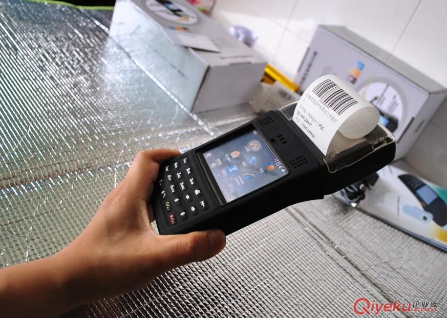 IC卡手持POS,條碼打印采集器,打印手持PDA,打印條碼手持POS