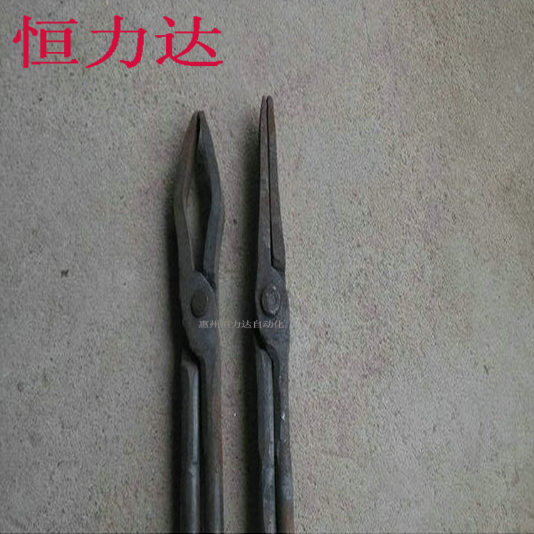 惠州壓鑄機配件 彎嘴鐵鉗 鋁錠鐵鉗 鐵鉗批發