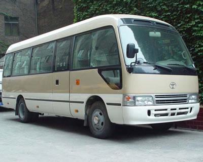 丰田考斯特 Toyota Coaster 22座 上海租车,上海巴士租赁,上海班车租赁