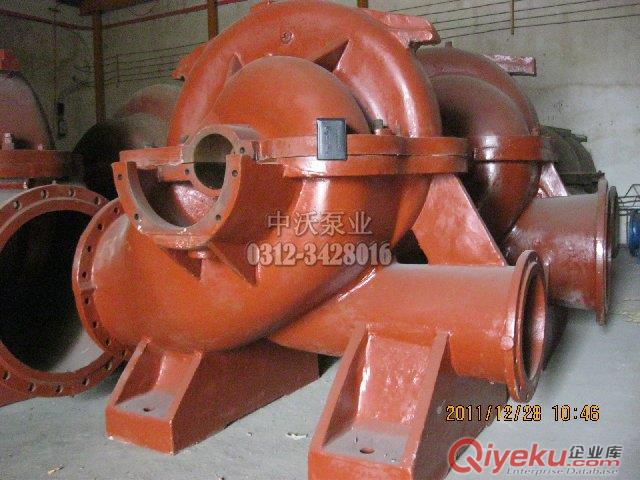 供應中沃品牌S SH型大流量中開式雙吸泵原始圖片2