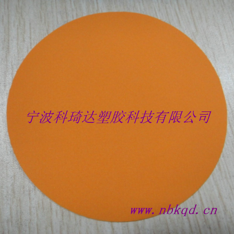 高強度橘黃色PVC夾網布 1000D用于充氣帳篷 KQD-A-260原始圖片2