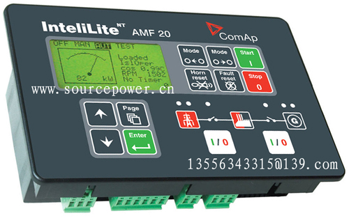 IL-NT AMF 20|InteliLite-NT-AMF-20|IL-NT-AMF-20| InteliLite-NT AMF 20|ComAp Auto Mains Failure (AMF) Gen-set Controller