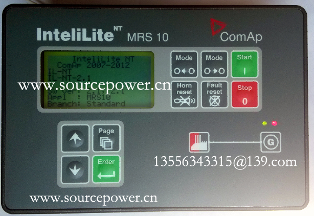 InteliLite NT MRS 10，InteliLite-NT-MRS-10，IL NT MRS 10，IL-NT-MRS-10，科邁ComAp