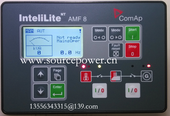 InteliLite NT AMF 8，InteliLite-NT-AMF-8，IL NT AMF 8，IL-NT-AMF-8，科邁ComAp市電失敗自啟動(dòng)控制模塊