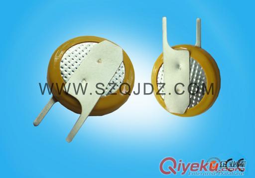 側立 左刀引腳CR1220電池立式 1220焊腳電池
