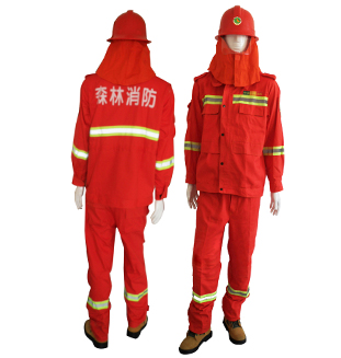 撲火服實物圖片  防水透濕撲火服購買必看