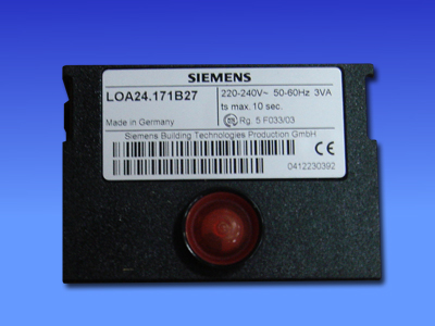 德国Siemens西门子LOA24.171B27柴油燃烧机控制器
