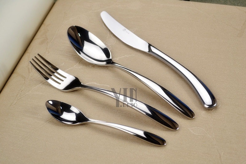 不銹鋼西餐餐具價格_R115 Costa純鋼無磁刀叉勺 套裝不銹鋼餐具原始圖片2