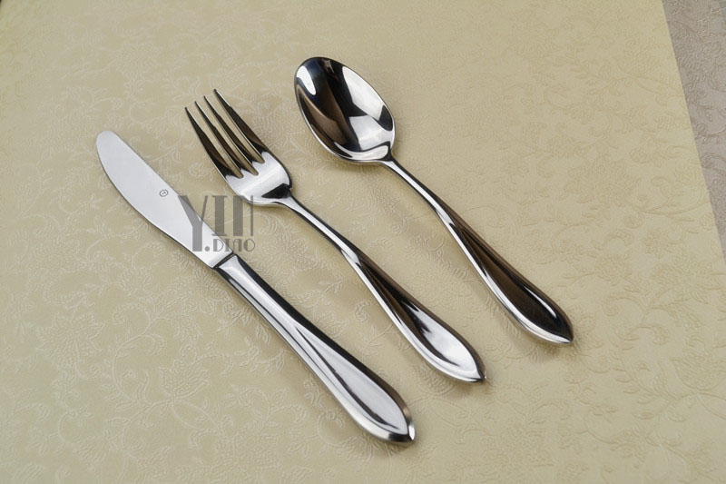 【銀貂餐具】R116系列出口德國gd不銹鋼刀叉勺三件套原始圖片2