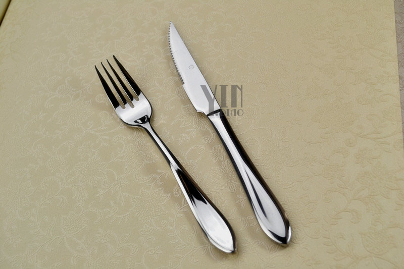 【銀貂餐具】R116系列出口德國gd不銹鋼刀叉勺三件套原始圖片3