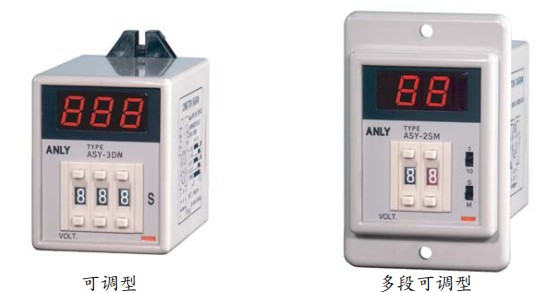 ASY-3SM，ASY-3MHzpANLY帶數(shù)顯時間繼電器