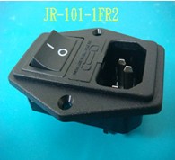 JR-101-1FRS原裝JEC電源插座帶開關帶保險