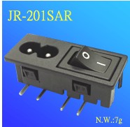 JR-201SAR原裝JEC電源座