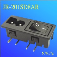 JR-201SAR原裝JEC電源座