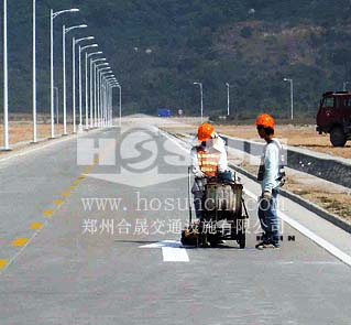 河南道路划线施工/河南马路划线施工/河南车库划线施工郑州合晟交通