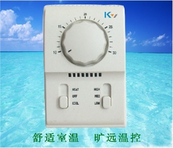 機械式中央空調溫控器,機械式風機盤管溫控器