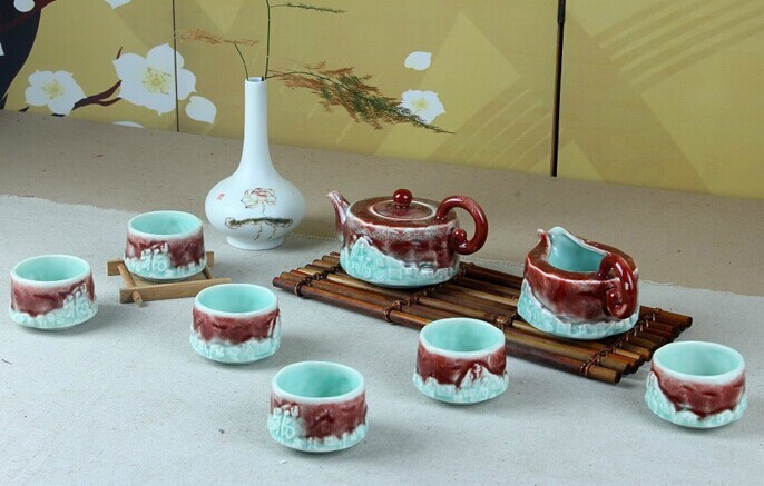 慶典嘉賓禮品茶具，景德鎮(zhèn)陶瓷茶具原始圖片2