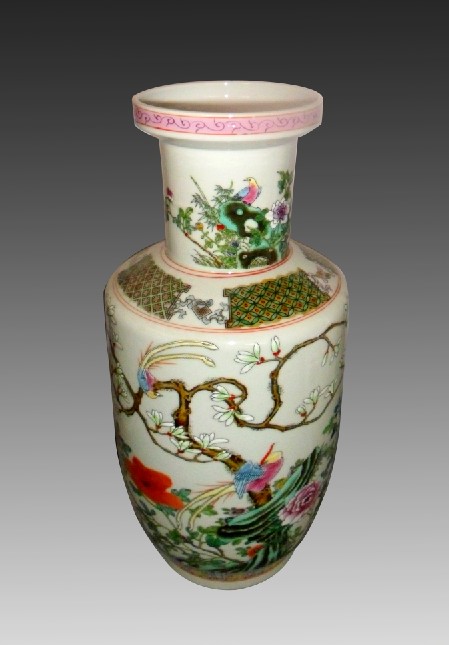 陶瓷工藝品花瓶，定做仿唐三彩花瓶，景德鎮(zhèn)花瓶原始圖片2
