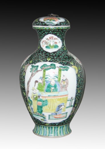 陶瓷工藝品花瓶，定做仿唐三彩花瓶，景德鎮(zhèn)花瓶原始圖片3