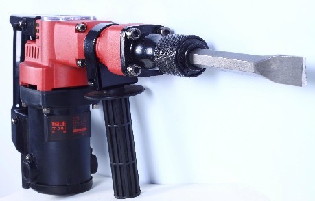 恒豐大功率電鎬價格_T-702專業鎬錘_工程專用開鑿破碎工具原始圖片2