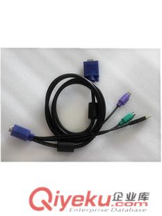 捷爾源 KVM四合一 VGA線 混接 USB PS/2 捷爾源KVM 1.8米