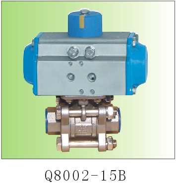 气动球阀Q800系列二位二通气动球阀