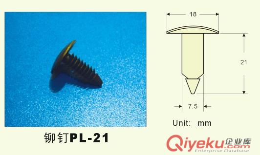 樹形鉚釘 塑料鉚釘 倒刺鉚釘 齒型鉚釘 尼龍鉚釘 異型鉚釘