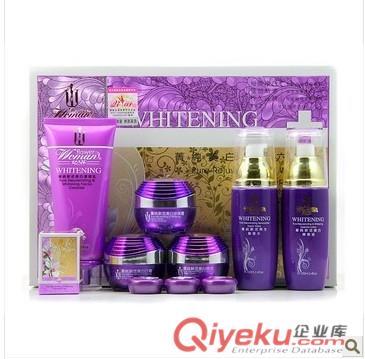供應女人花菁純美白世家系列，女人花六合一套裝不易反彈不易過敏