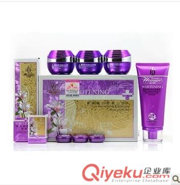 供應女人花菁純美白世家系列，女人花六合一套裝不易反彈不易過敏
