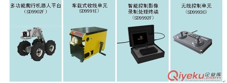 新型高清晰管道CCTV檢測機(jī)器人