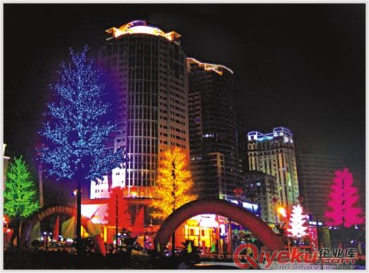 供應(yīng)中山楓葉樹燈.LED桃花樹燈.LED柳樹燈.LED椰樹燈原始圖片3