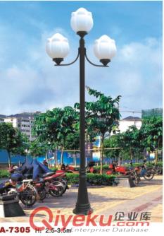 廠家熱批庭院燈 鑄鋁庭院燈 景觀庭院燈 單.雙頭庭院燈原始圖片2
