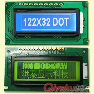 12232串并均可，內(nèi)置中文字庫LCD液晶模塊原始圖片2