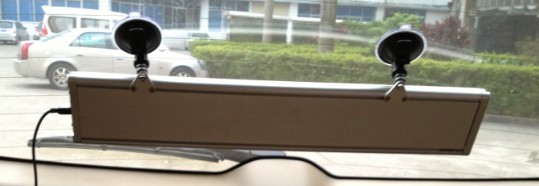 新款吸盤室內LED車載屏點陣LED車載顯示屏閃耀上市