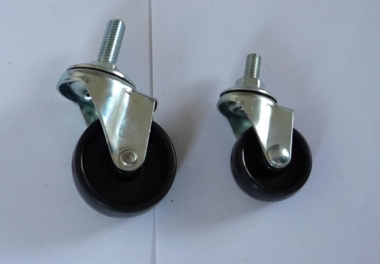 絲桿活動(dòng)PP輪，帶絲桿的PP輪，1.5寸PP輪