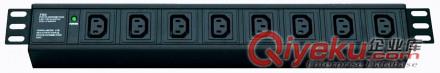克萊沃PDU  C13 8位 電源指示燈 黑色